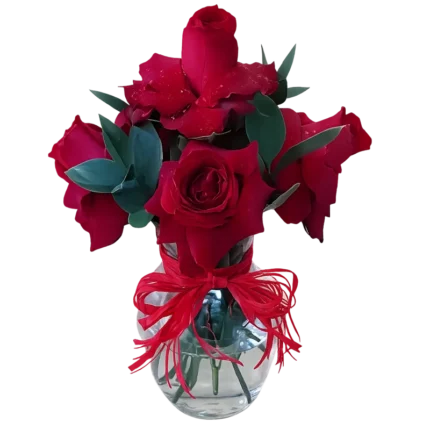 Buque de Rosas na Jarra - Quinteto de Rosas
