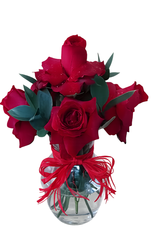 Buque de Rosas na Jarra